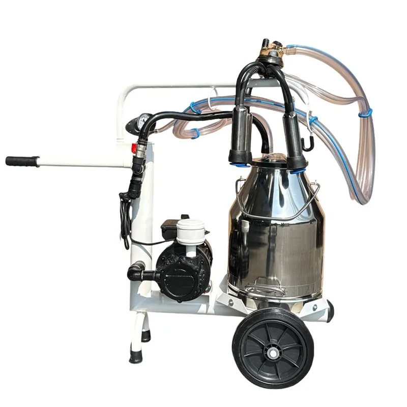 Abverkauf Minimelker Melkmaschine ohne Vakuumtank & 30L Edelstahl Melkeimer 230 Volt