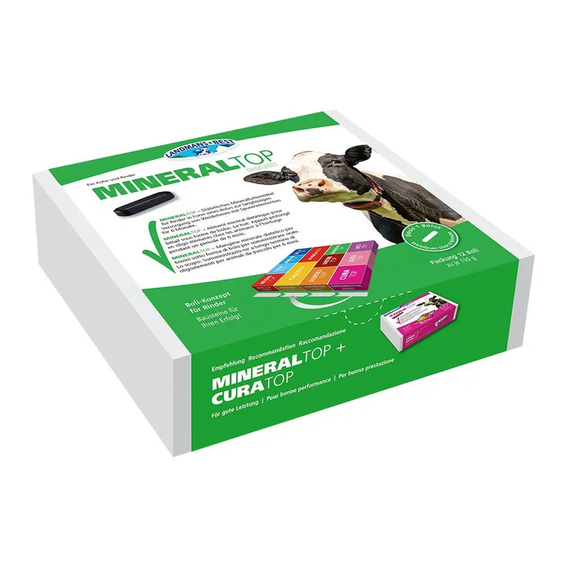 Sichere Zahlung MINERALTOP Bolus (12 Boli) - Spurenelemente Bolus | Landsmans Best
