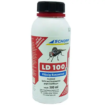 Preiswert LD 100 R 500 ml gegen Fliegen 350m²