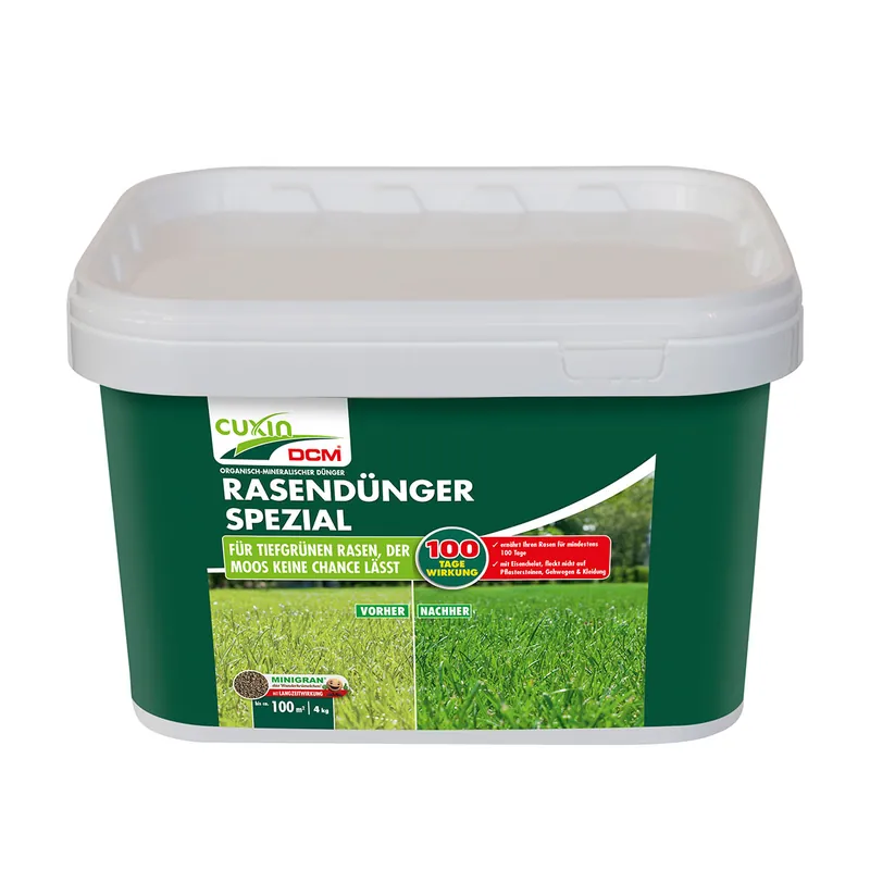 Günstig Rasendünger Spezial 4 kg - ca. 100 m² - Cuxin DCM