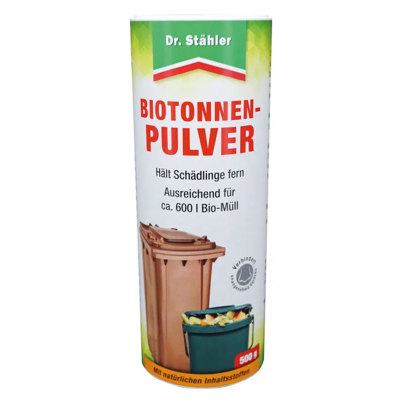 Günstig Biotonnen-Pulver gegen Gerüche | 500 g | Dr. Stähler