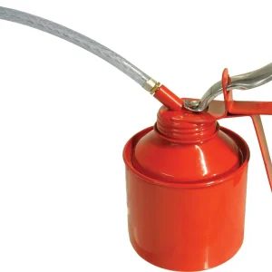 Ölkanne Blech 500 ml rot Geprüft