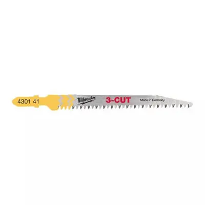 Sticksägeblatt Holz 91c2,5mm 3-CUT 5 Stück Milwaukee® Bestpreis