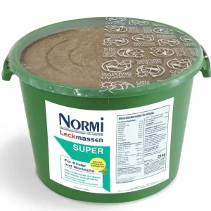 NORMI® Leckmasse SUPER | 25 kg | für hochlaktierende Kühe Markenware