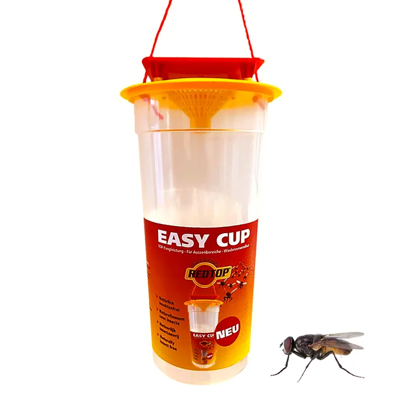 Mega-Angebot REDTOP® Fliegenfalle EASY CUP | 750 ml (Mehrwegmodell)