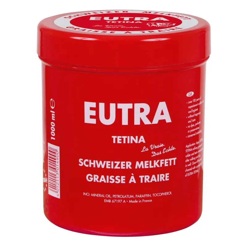 Melkfett EUTRA 1.000 ml Dose – Kerbl – schweizer Melkfett Markenware