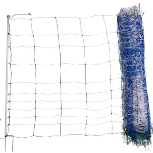 Wildzaun 150 TitanNet 145 Doppelspitz 50 x 1,45m elektrifizierbar Zertifiziert