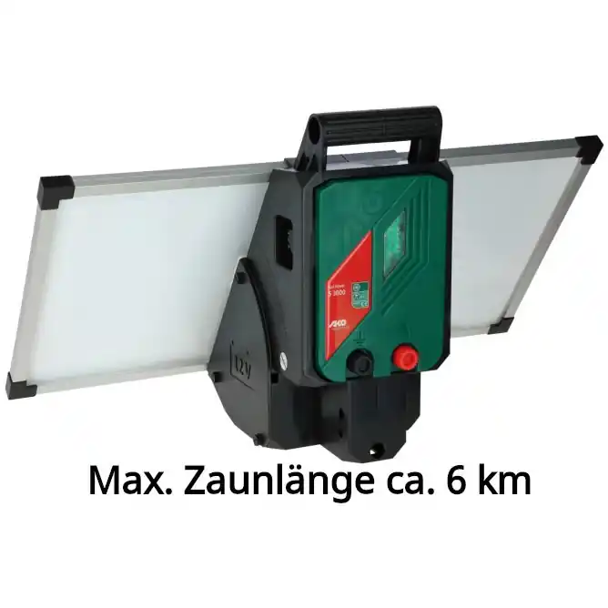 Bestseller AKO Sun Power S 3000 Solarmodul 3 Joule Solar Weidezaungerät