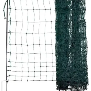 Saisonangebot Nicht Leitendes Geflügelnetz Premium, grün,50m 122cm, Doppelspitze Ako