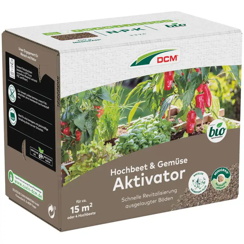 Sonderangebot Hochbeet & Gemüse Aktivator 750 g - ca. 15 m²- Cuxin DCM
