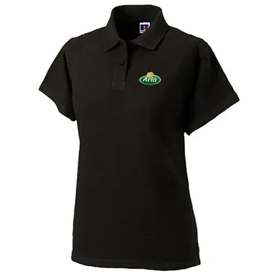 Aktuell Arla Polo-Shirt schwarz | Damen | Gr. XL