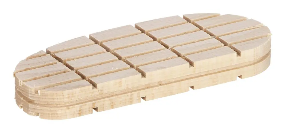 Holzklotz in flacher Ausführung 130 mm Markenware