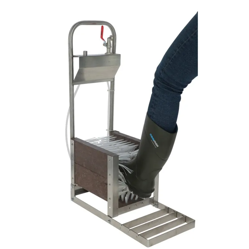 Stiefelreiniger mit 1/2" Wasseranschluss Must-Have