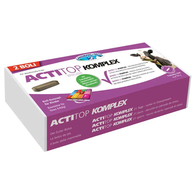 Aktuell ACTITOP KOMPLEX Bolus (2 Boli) - Euterbolus | LANDMANS BEST