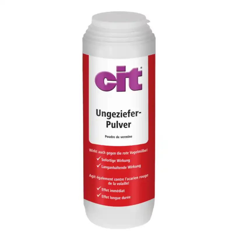 cit® Ungezieferpulver | 500 g | zur Bekämpfung von Insekten & Ungeziefer Markenware