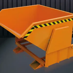Eichinger Eichinger Kippbehälter Kippmulde Kippcontainer mit Abrollautomatik Abrollkufen Nur Heute
