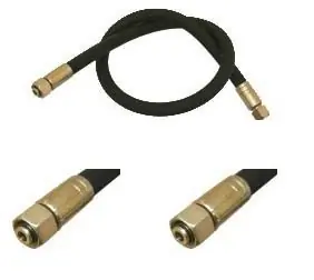 Top-Seller Müthing Hydraulikschlauch NW10-12L, 700 mm lang, beidseitig mit Überwurfmutter M18x1,5