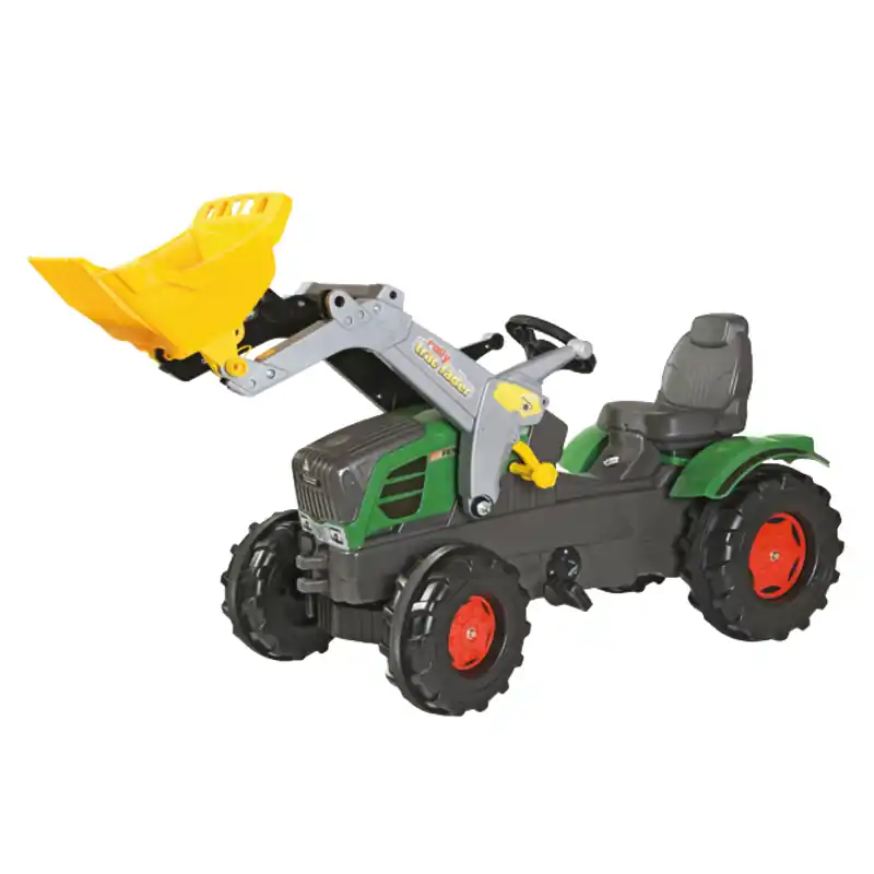 Nur Heute Rolly Toys 611058 Rolly Toys Fendt 211 Vario mit Trac Lader für Kinder ab ca.3 bis 8 Jahren