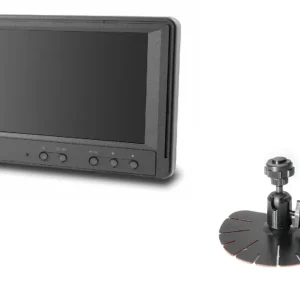 BRIGADE  Brigade Monitor 7Zoll Bildschirm BE-870LM mit Halter für Querverkehrsbeobachtung Markenware
