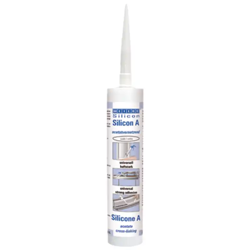 Sonderangebot WEICON WEICON Silicon 310 ml transparent haftstark pastös dauerelastisch