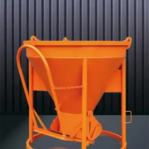 Heißes Angebot Eichinger  Betonsilo 1013 mit Handhebel 150 - 4000 Liter zylindrischer Auslauf Eichinger