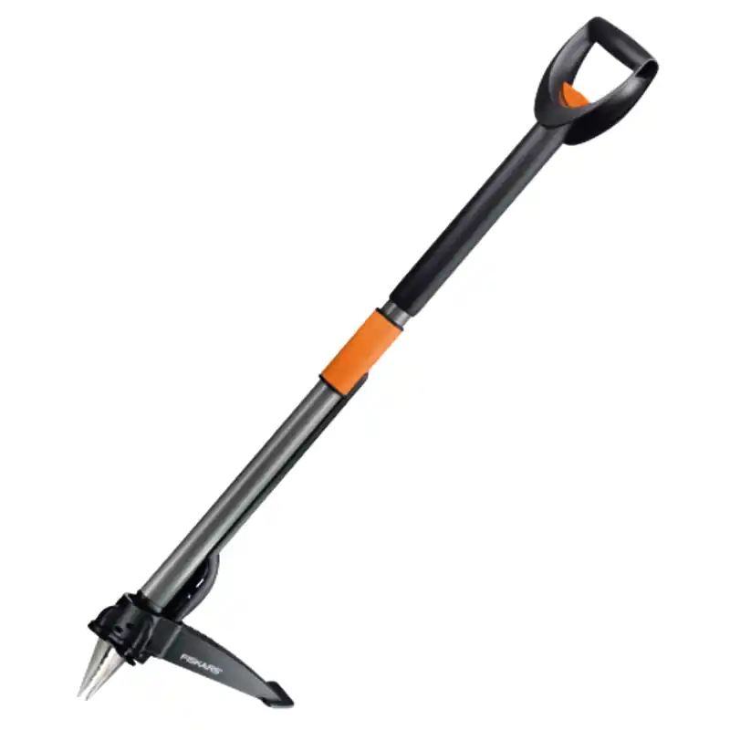 Top-Angebot Granit FISKARS Unkrautstecher teleskopbierbar 1000 - 1190 mm mit Kunststoff D-Griff