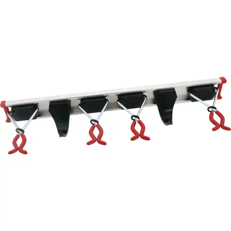 Letzte Chance Ideal  IDEAL Gerätehalter mit Klemmhalter Länge 500 - 750 mm Besenhalter Werkzeughalter