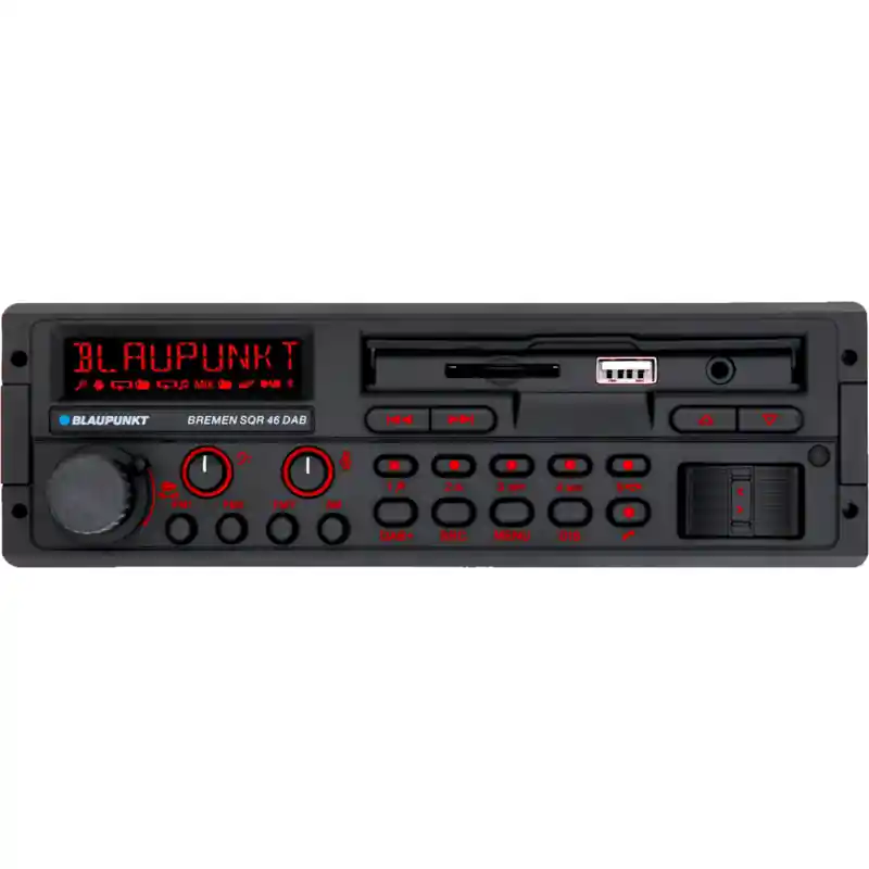 Blaupunkt  Blaupunkt Bremen SQR 46 DAB Kultradio DAB+ Bluetooth USB verringerte Einbautiefe Preiswert