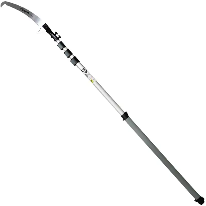 Direkt Vom Hersteller GRANIT Black Edition  BLACK EDITION Teleskop-Baumsäge Gesamtlänge 6300mm Klingenlänge 330mm