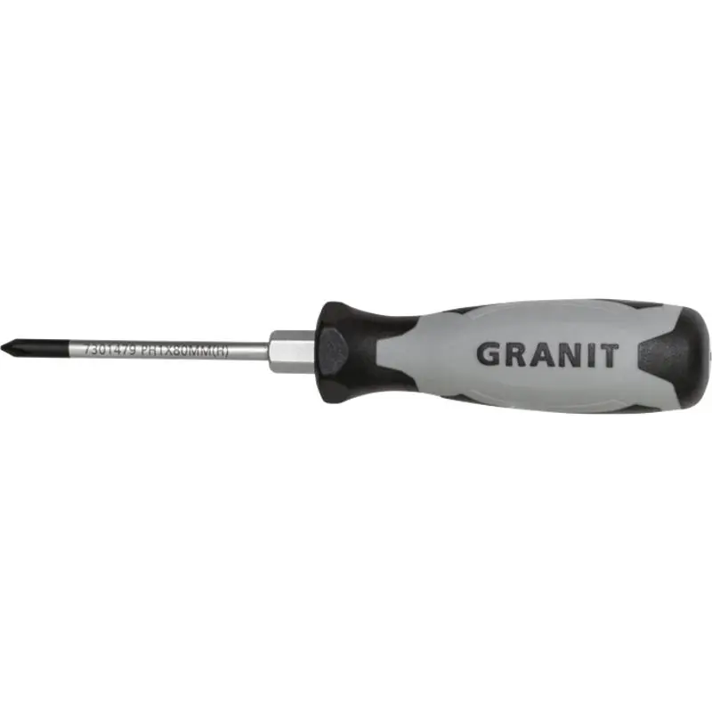 GRANIT Black Edition Schraubendreher, PH1, 180 mm Rabatt