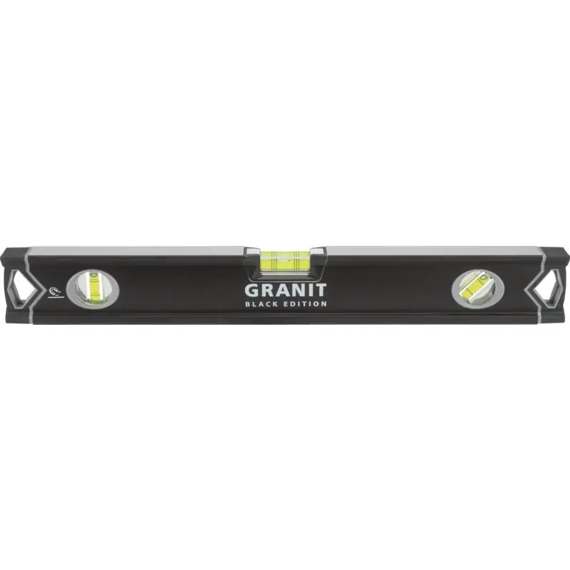 GRANIT Black Edition Aluminium Wasserwaage Neue Kollektion