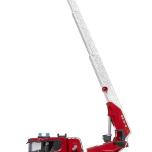 Sonderangebot Bruder Bruder Scania 560R Feuerwehr mit Drehleiter, Wasserpumpe und Light & Sound Modul