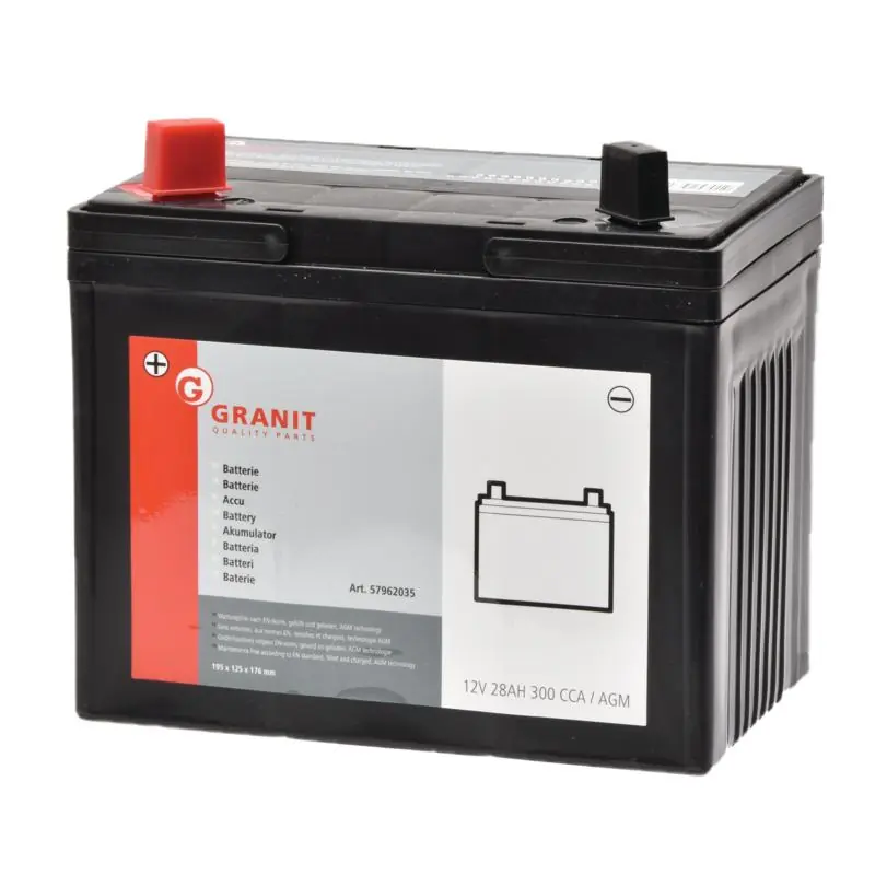 Granit Batterie 12 V / 28 Ah Highlight