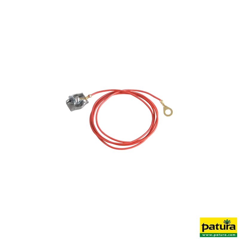 Sonderaktion Patura Zaunanschlusskabel Seil 8 mm Ringöse