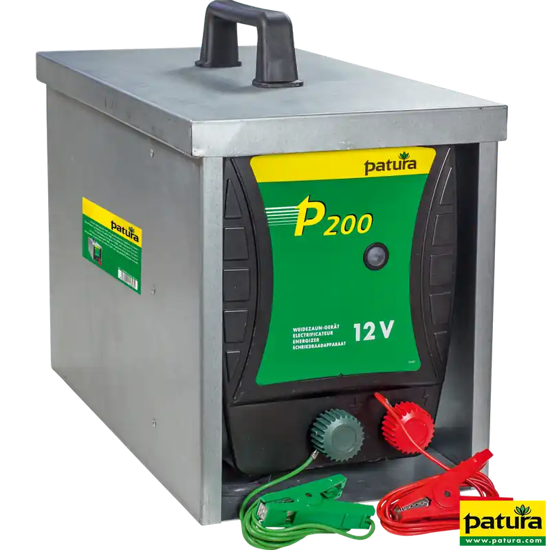 Knallerangebot Patura P 200 Weidezaungerät mit geschlossener Tragebox Compact