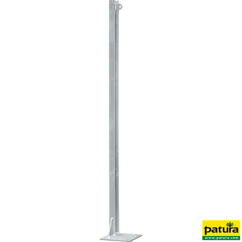 Sonderaktion Patura  U-Profil 1,45 m, mit Bodenplatte links 200 x 200 x 8 mm (L x B x H)