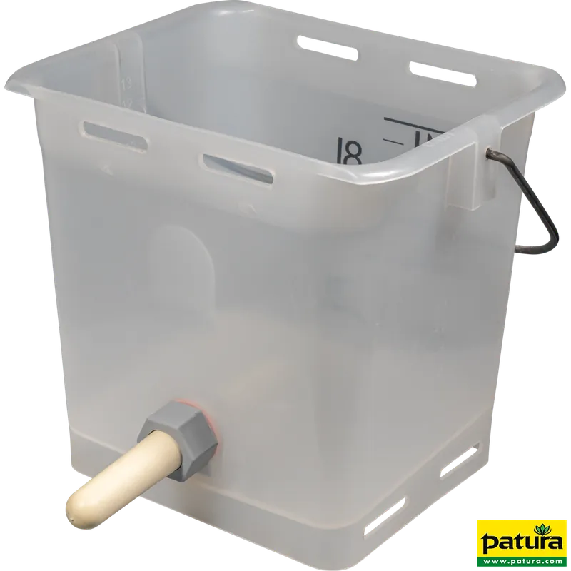 Must-Have Patura Nuckel-Tränkeeimer Sauger hart, Kugelventil