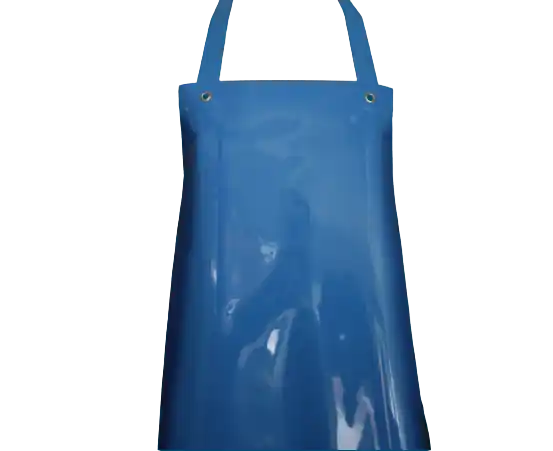 Schneller Versand Schürze Ledolin 120x100cm - blau 110 cm