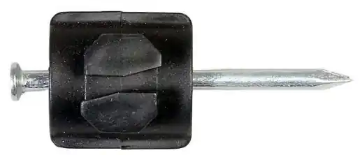 Jetzt Bestellen 50x schwarze Nagelisolator, groß - 10cm Nagel