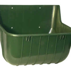 Aktuell Rinder- & Pferde Futtertrog, Kunststoff - 15L grün