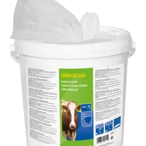 Expressversand Eutertuch feucht UdderoClean im Eimer Eimer