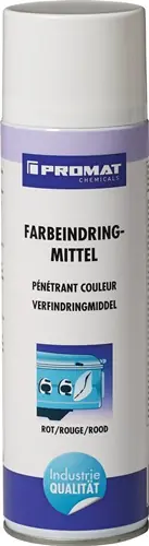 Abverkauf TECWERK CHEMICALS Farbeindringmittel rot
