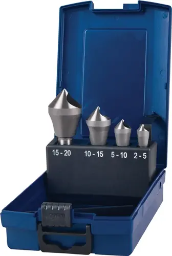Top-Angebot TECWERK Querlochsenkersatz 2-5/5-10/10-15/15-20 mm
