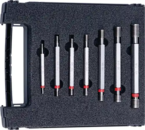 TECWERK Grenzgewindelehrdornsatz je 1 St. M3, M4, M5, M6, M8, M10, M12 Sofort Bestellen