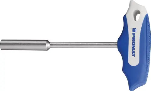 PROMAT Sechskantsteckschlüssel Schlüsselweite 17 mm Klingenlänge 125 mm 6 mm 125 mm Versand Am Gleichen Tag