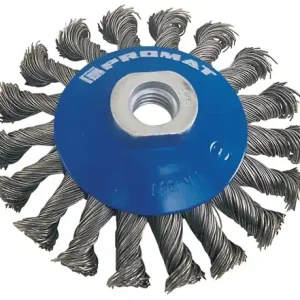 PROMAT Kegelbürste Durchmesser 100 mm Drahtstärke 0,5 mm 100 mm Bestpreis