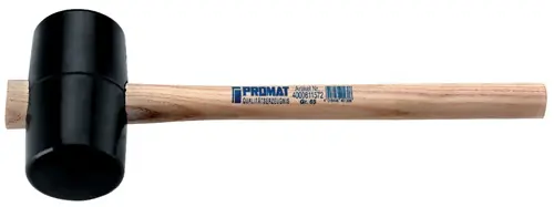 Online Kaufen PROMAT Gummihammer Kopf- Durchmesser 74 mm Kopflänge 127 mm 80 mm (Nicht verfügbar) 260 mm