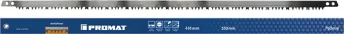 PROMAT Bügelsägeblatt Blattlänge 530 mm Hobelzahn gehärtete Zähne 530 mm Nur Heute