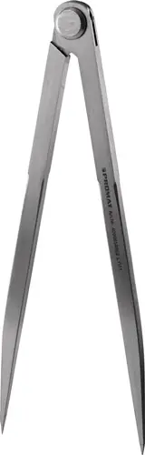 PROMAT Spitzzirkel Länge 200 mm mit Nietscharnier Begrenztes Angebot