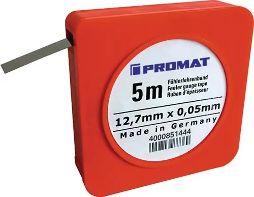 PROMAT Fühlerlehrenband Stärke 0,20 mm 0.01 mm Neuheit